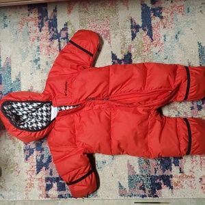 Red 3-6 M snowsuit